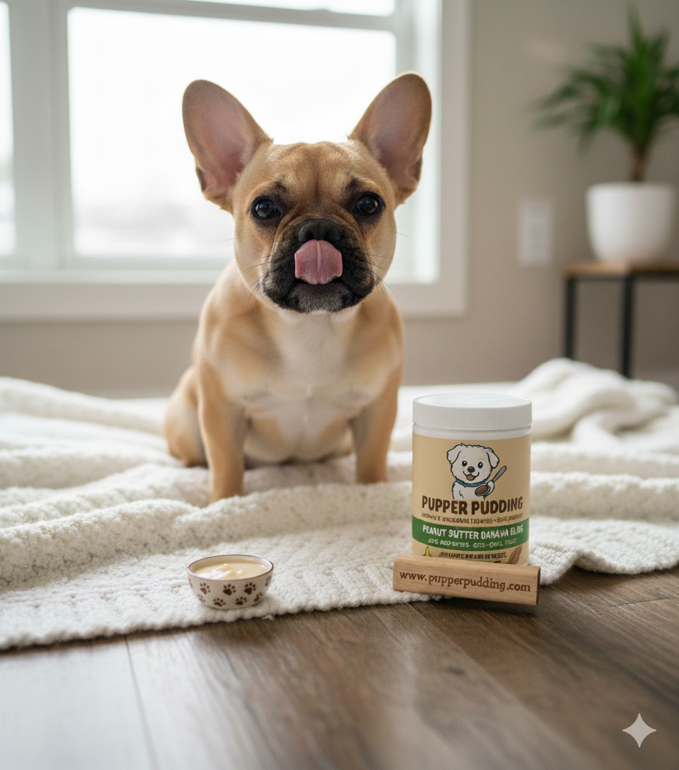 Pupper Pudding (Peanut Butter Banana Bliss)